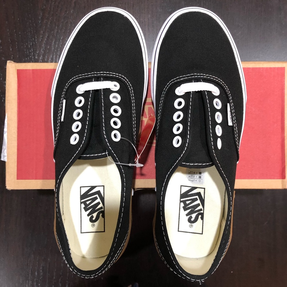 #SOLD#Vans Authentic Gum Block Black - Picture 4 of 5